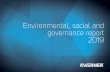 Environmental, social and governance report 2019 · CHAPTERLETTER FROM THE CEO KVAERNER ENVIRONMENTAL, SOCIAL AND GOVERNANCE REPORT 2019 4 Corporate responsibility is an integral