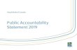 About Corporate Public Accountability - RBC · Separate Public Accountability Statements for the fiscal year ended October 31, 2019 are provided on pages 20-21 for Royal Bank Mortgage