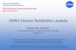 DDR2 Device Reliability Update - NASA...2012/06/12  · To be presented by Steven M. Guertin at the 3rd NASA Electronic Parts and Packaging (NEPP) Program Electronic Technology Wor