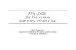Affy Chips: Cel-file versus summary informationcompdiag.molgen.mpg.de/ngfn/docs/2004/nov/mansmann-affy.pdf · Affy Chips: Cel-file versus summary information Ulrich Mansmann Department