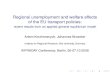 Regional unemployment and welfare effects of ... - TU Berlin · INFRADAY Conference, Berlin, 06-07.10.2006. Regional unemployment and welfare effects of the EU transport policies: