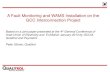 A Fault Monitoring and WAMS Installation on the GCC 2013. 2. 20.آ  A Fault Monitoring and WAMS Installation