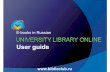 Университетская библиотека онлайнsenas.lnb.lt/stotisFiles/uploadedAttachments/biblioclub_UserGuide_e… · Subscription and free trials: MIPP International