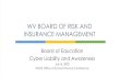 WV BOARD OF RISK AND INSURANCE MANAGEMENT...Malicious or criminal attack Ransomware Phishing Attack Social Engineering Spoofing Malware Adware – continual ads and pop-up windows