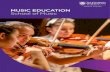 MUSIC EDUCATION School of Music Education Flyer_10.pdf · music and technology, and music education throughout education also undertake courses and school-based music learning experiences