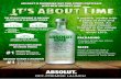 #1IMPORTED #1 - Adult Beverage Solutionsadultbeveragesolutions.com/gallery/ABSOLUT_LIME... · A superb vodka with a taste of lime and citrus twist. An Absolut classic. Crafted in