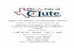 City of Clute, Texas · Web view2020/04/03  · 1, 2020 Responses should be addressed to: CJ Snipes, City Manager City of Clute, Texas 108 E. Main Street Clute, Texas 77531 Email: