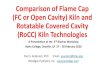 Comparison of Flame Cap (FC or Open Cavity) Kiln and Rotatable … · 2020. 3. 5. · Comparison of Flame Cap (FC or Open Cavity) Kiln and Rotatable Covered Cavity (RoCC) Kiln Technologies