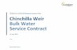 Addendum 2019 Final Network Service Plan - Chinchilla Bulk ... Chinchilla Weir is the key infrastructure