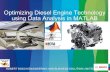 Optimizing Diesel Engine Technology PACCAR & RBEI MBD ...€¦ · Diesel knock is the clanking, rattling sound emitted from a running diesel engine. Diesel Engines are becoming extremely