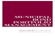 MUNICIPAL BoNd PoRTFoLIo MANAGEMENT · process for active municipal bond portfolio management. >> Municipal Credit Research & Insights Independent municipal credit research is the
