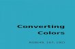 Converting Colors - RGB(49, 167, 192) · 5-10-2020 4/29 convertingcolors.com Conversions Conversions Part 1 Format Color Hex 31A7C0 RGB 49, 167, 192 RGB Percent 19%, 65%, 75% CMY