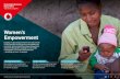 Women’s Empowerment - Vodafone · Introduction | Women’s Empowerment | Energy Innovation | Youth Skills and Jobs | Principles and Practice | Supply Chain Integrity and Safety