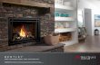 BENTLEY - Marquis Fireplaces · BENTLEY ZER LEARANCE IRECT VENT GA IREPLACE Unit Illustrated: Model ZCV39NH Zero Clearance Direct Vent Gas Fireplace Natural Gas, MQLOGF9 Log Set (10