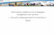 Instruction relative à la campagne budgétaire du secteur ...normandie.drdjscs.gouv.fr/sites/normandie.drdjscs.gouv...2019/05/27  · plafonds => 413 760,41 € alloués à la Normandie