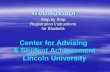 WebAdvisor - Lincoln University · Search for Sections. To register go to Register for Sections. Register and Drop Sections allows you to drop sections you have already registered