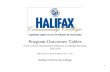 Program Outcomes Tables - Halifax Community College · (Course) Intended Student learning Outcome Criteria for success Assessment Tools Assessment Results/Outcomes Use of Results