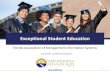 Exceptional Student Education - FAMIS · PDF file 26.07.2019  · •Exceptional Student, IDEA Educational Environment •For students with disabilities ages 3-5, (Including Kindergarten