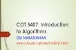 COT 5407: Introduction to Algorithmsgiri/teach/5407/S19/Lecs/LX9-Graphs.pdfFibonacci Heaps O(1)* O(1)* O(log n)* O(m + n log n)* * Amortized Time Complexity. CAP 5510 / CGS 5166 SSSP