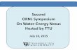 Second ORNL Symposium On Water-Energy Nexus Hosted ......• Development of guidelines for optimal design of photocatalysts for water splitting and hydrogen generation. • Low PGM