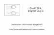 CprE 281: Digital Logic - Computer Engineering4-1 Multiplexer (Definition) • Has four inputs: w 0 , w 1, w 2, w 3 • Also has two select lines: s 1and s 0 • If s 1=0 and s 0=0,