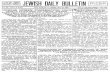 Jewish Telegraphic Agencypdfs.jta.org/1927/1927-01-21_674.pdfJEWISH ONLY ÉNGLISH D A LY RECORD OF Vol. IV. Price, 4 Cents. New York. N. Y., Friday, Jan. 21, 1927. Ent. as 2nd Class