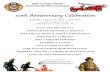 50th Anniversary Celebrationnlfirecompany.com/.../08/50th-Anniv-Agenda-Poster.pdf · 50th Anniversary Celebration Saturday, August 25, 2018 9am-6pm at New London Fire Hall 10659 Route