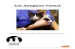 Cat Adoption Packet · Cat Adoption Packet . Important Information for Adopters of Cats and Kittens . BERKELEY HUMANE PET PROGRAM: 510.845.7735 ext. 204. cats@berkeleyhumane.org.