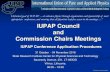 IUPAP Council and Commission Chairs Meetingsiupap.org/wp-content/uploads/2018/11/2019-IUPAP...31 October - 04 November 2018 State Research Institute Center for Physical Sciences and