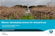 GRover: developing sensors for vineyard usespaa.com.au/pdf/468_SPAA_Nov_EJE.pdf · GRover: developing sensors for vineyard use CSIRO AGRICULTURE AND FOOD Everard Edwards and Matt
