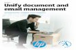 Brochure Unify document and email management...audio and video, independent of language. • Seamless platform: IDOL provides a single infrastructure for managing all enterprise information