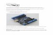 New ScrewShield for Arduino - RobotShop · 2010. 4. 28. · ScrewShield for Arduino The ScrewShield is a “wing-format” shield that extends the Arduino pins to sturdy, secure,