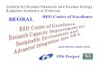 BEOBAL BEO Centre of Excellence · BEO INRNE Department of European Projects Radio Ecology. BEOBAL – Objectives Reinforcement of the BEO Centre of Excellence Research Capacities,