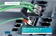 New 産業用通信 SCALANCE X - Siemens4... · 2020. 10. 3. · スイッチとして使用できる製品ポートフォ リオで、19インチラック搭載用とコンパ クトタイプが用意されています。過酷な環