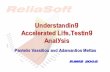 Reliability Engineering, Reliability Theory and ... · Life vs Stress Stress Life 2:24:48 PM 10/9/00 ReliaSoft Corp. IPL/Log Data 2 Median Mean Life 45 F=12 | S=0 Std=0.1459, K=1.1264E-5,
