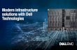Modern infrastructure solutions with Dell Technologies€¦ · Introducing PowerEdge MX Traditional and transformational workloads on one, adaptable infrastructure. Software-Defined