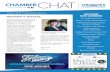 CHAMBER CHAT · AM PM Limo & Party Bus Okotoks Benchmark Geomatics PRESIDENT’S MESSAGE CHAMBER Like us! Follow us! CHAT SPONSORSHIP OPPORTUNITIES NOW AVAILABLE Chamber President