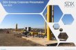 SDX Energy Corporate Presentation 1 June 2020 SDX ENERGY 4 FY 2020 US$28.2MM capital programme fully-funded