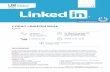 CORSO LINKEDIN BASE Corso - lmspace.it · Capire LinkedIn, perché non è il solito social network Scoprire l’interfaccia con i menu e le colonne Creare il proprio profilo Gestire