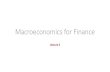 Macroeconomics for Finance - Uniwersytet Warszawskicoin.wne.uw.edu.pl/jmackiewicz/uploads/MoF_lecture5_2018.pdf · 2018. 11. 6. · •Quantitative easing vs. credit easing •QE