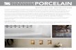 PORCELAIN - Glass & Tiletools.glasstile.com/pdf/installation-guide/Porcelain_installguide.pdf · porcelain tile, shower doors and plumbing fixtures. Oceancare, an innovative line