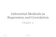 Inferential Methods in Regression and Correlationxuanyaoh/stat350/xyApr13Lec28.pdf · Chapter 11 4/15/12 Lecture 27 1 . Announcements • Make-up for Final Exam – fill out the form