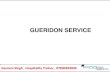 GUERIDON SERVICE · Gueridon Service This is a service where a dish comes partially prepared from the kitchen Is completed in the restaurant by the captain The cooking is done on