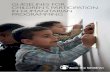 guidelines for Children’s PartiCiPation in humanitarian ...€¦ · pp s build in plans and budgets for training managers DRR: A practical guide. emergency and field staff on children’s