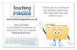 Teaching Packs · 2020. 2. 14. · Teaching Packs! “I have been teaching for 18 years in the primary sector and I look for good quality, engaging resources that are useful for the