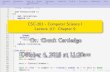CSC-201 - Computer Science I Lecture #7: Chapter 9ccartled/Teaching/2016-Fall-TCC/Lectures/007.pdfWk. Date Topic Wk. Date Topic 1 08/22 Chaps. 1 { 2 X 9 10/17 Chap. 10 2 08/29 Chaps.