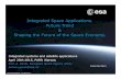 Integrated Space Applications. Future Trend Shaping ... - PARP · Integrated Space Applications. Future Trend & Shaping the Future of the Space Economy. ESA UNCLASSIFIED – For Official