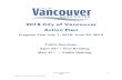 2018 City of Vancouver Action Plan · The 2018 City of Vancouver Action Plan covers the fifth and final year of the 2014-2018 Consolidated Plan for Housing and Community Development.