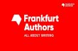 FRANKFURTER BUCHMESSE - Selfpublisher-Verband · FRANKFURTER BUCHMESSE. FRANKFURTER BUCHMESSE. Frankfurt Authors BOUT WRITING BUCHMESSE . 3.0 Self-Publishing Area Bühne . 3.0 Selfpublishing