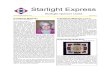 Starlight Express€¦ · Starlight Express Starlight Quilters Guild June 2011 ... Joanna Figueroa is a fabric designer for Moda and has her own pattern company. She is known for